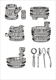 手绘餐具器皿