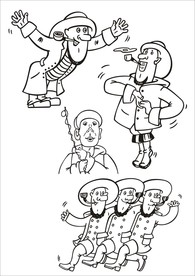 手绘卡通人物