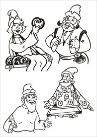手绘卡通人物