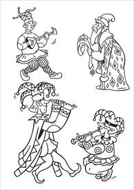 手绘卡通人物