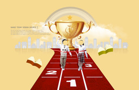 学生元素海报