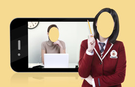 学生元素海报