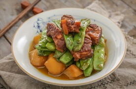 排骨炖豆角