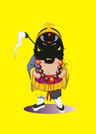 手绘京剧人物