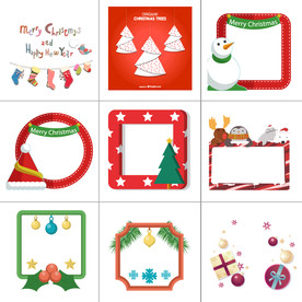 圣诞节装饰素材