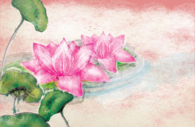 手绘花卉素材