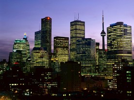 夜晚城市风景
