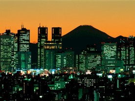 夜晚城市风景