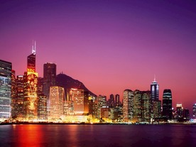 夜晚城市风景