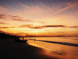 三亚清晨的日出