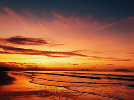 三亚清晨的日出