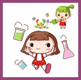 手绘卡通小物