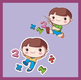 手绘卡通小物