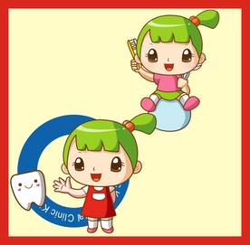 手绘卡通小物