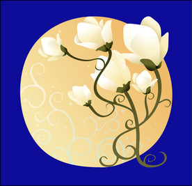 手绘花卉素材