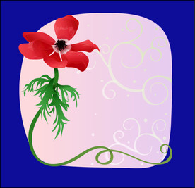 手绘花卉素材