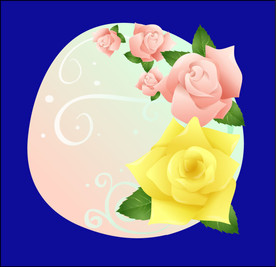 手绘花卉素材