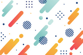 几何抽象风格创意海报背景素材