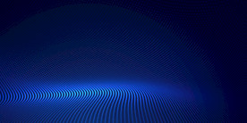 蓝色科技光效线条海报背景素材