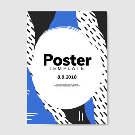 几何抽象图形广告海报背景素材