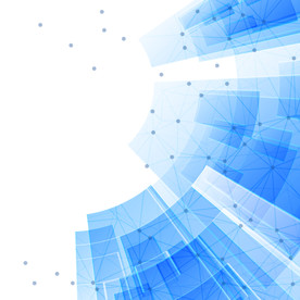 蓝色科技光效线条海报背景素材