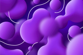 棕色抽象概念球体海报背景素材