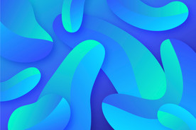 渐变质感不规则图形海报背景素材