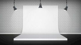 舞台灯光海报背景场景合成素材