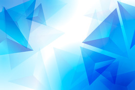 蓝色科技光效线条海报背景素材