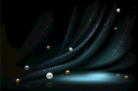 幕布舞台海报合成背景场景素材