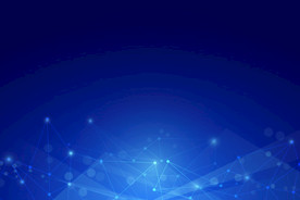 蓝色科技光效线条海报背景素材