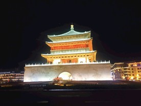 夜晚城市风景