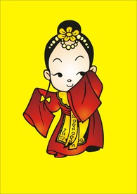 手绘卡通人物