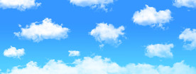 蓝天白云