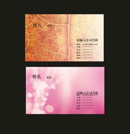 卡片名片设计