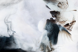 新中式抽象水墨背景画