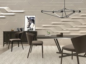 北欧餐桌椅组合3d模型