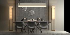 中式餐厅3d模型