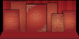 红色婚礼背 简洁婚礼 婚礼背景