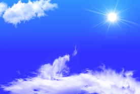 蓝天白云