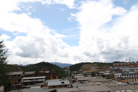 蓝天白云背景素材