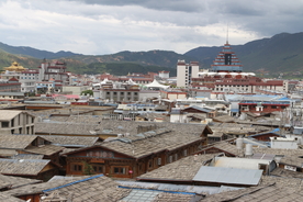 香格里拉迪庆全貌