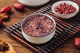 紫薯红豆粥