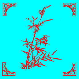 竹子剪纸