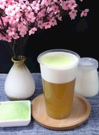 抹茶芝士奶盖