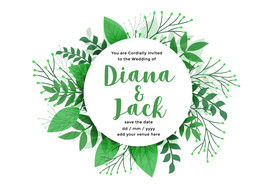 手绘植物花卉背景