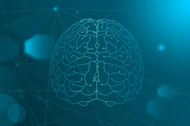 科技大脑海报背景