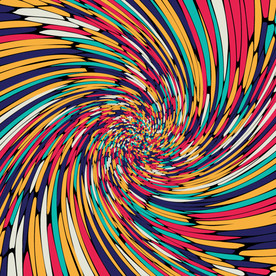 大气螺旋放射纹理背景