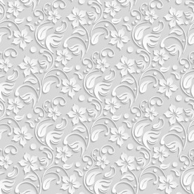 白色花卉纹理背景