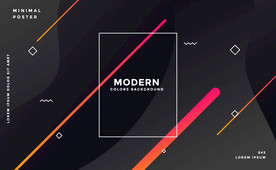 几何图形抽象背景